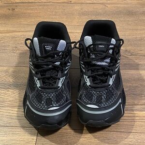 Bottega Veneta Black and Gray Athletic Shoes